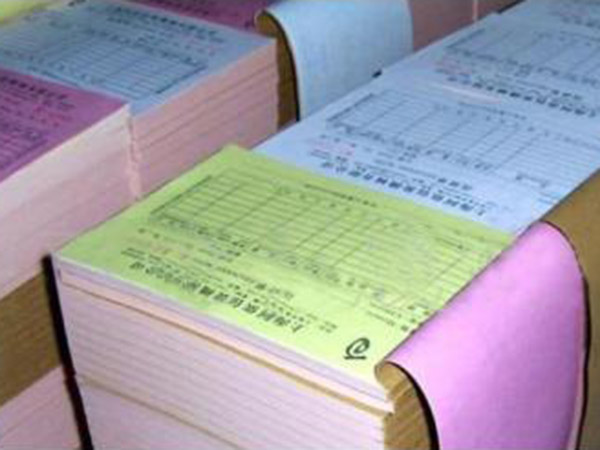 無碳復寫紙票據、不干膠